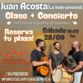 Clase + Concierto: “Ritmos que nos unen”